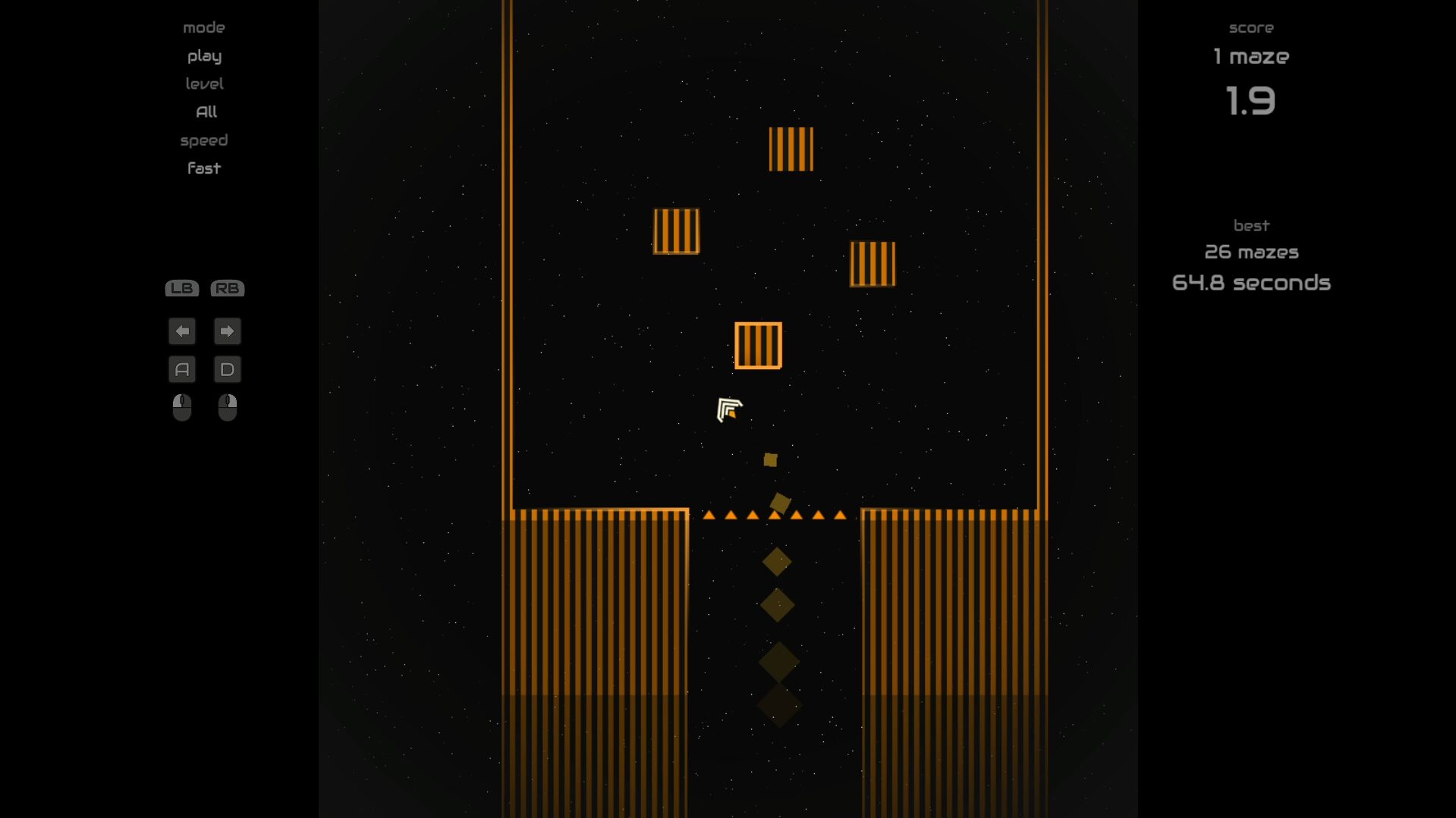 SHIP V MAZE de COSMIC DROPLET | FINAL BOSS PROJECT